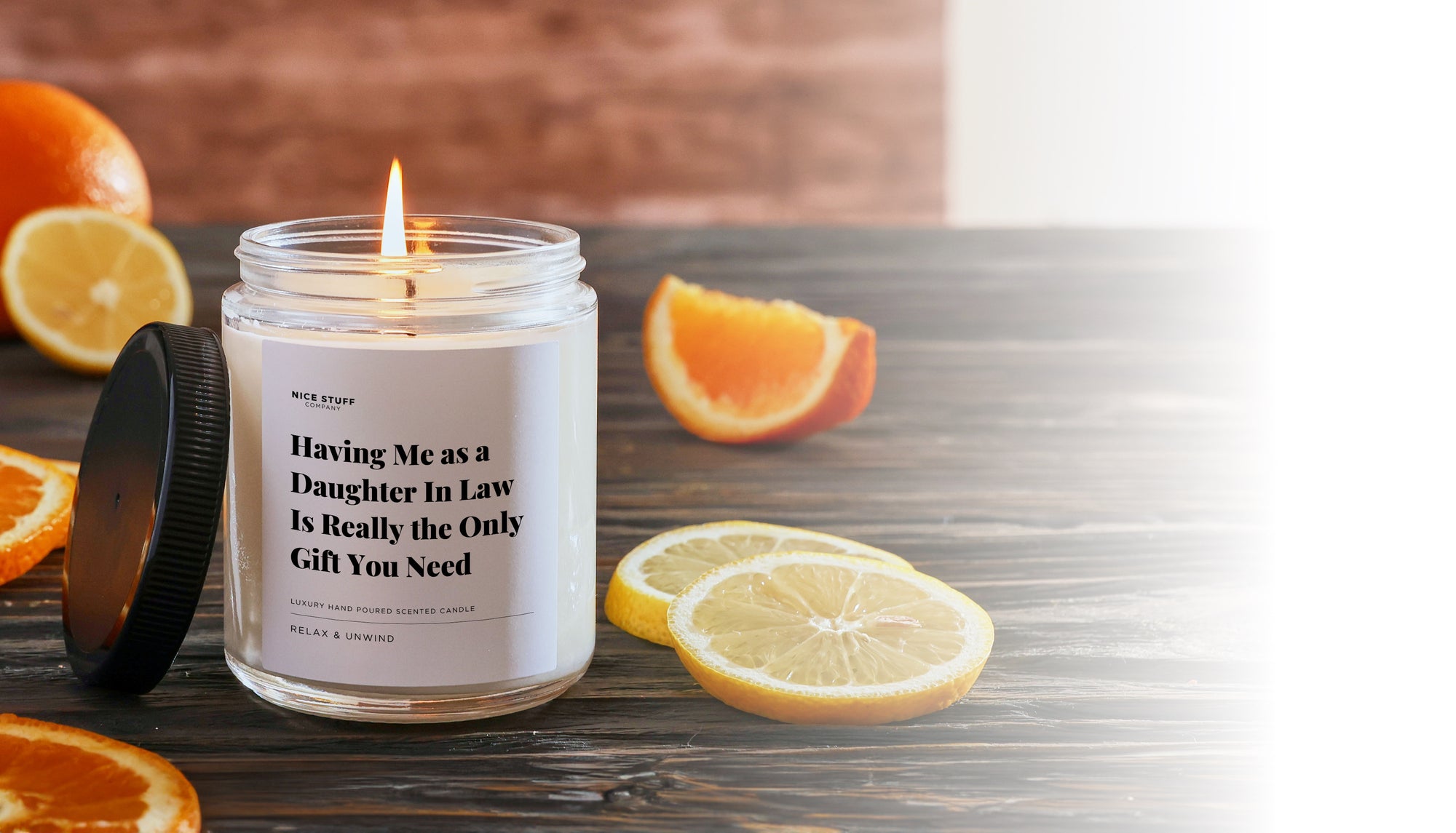 Having Me as a Daughter, the Only Gift You Need, Unique Candle, Daughter  Gift Candle, Best Gift Mothers Day Gift, Mom Appreciation Gift 
