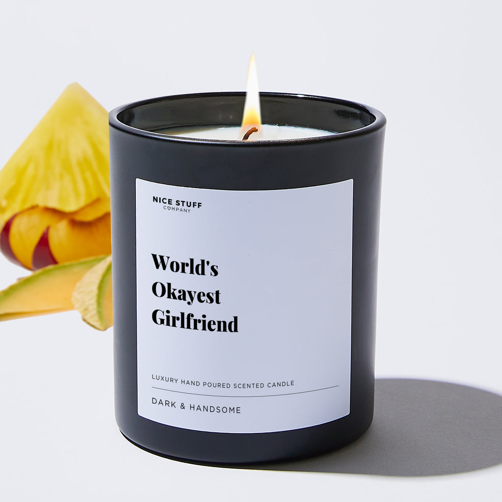 Worlds Okayest Mom Candle